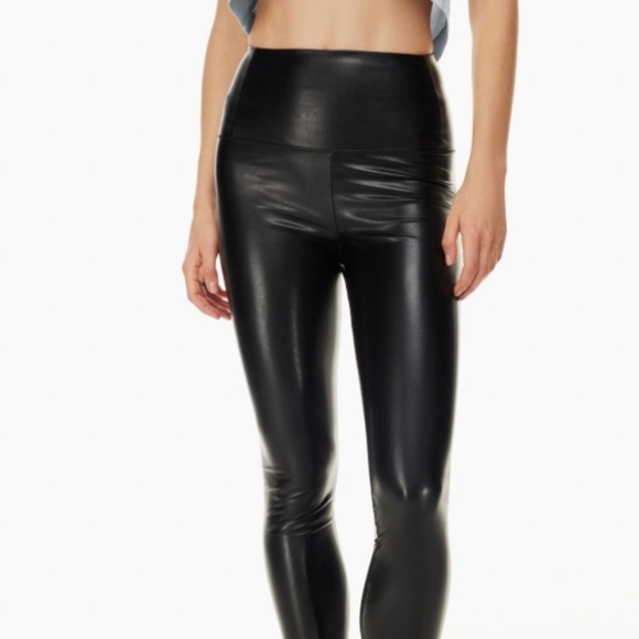 Aritzia Wilfred Free Daria Pant High-waisted Vegan Leather leggings - Picture 2 of 5